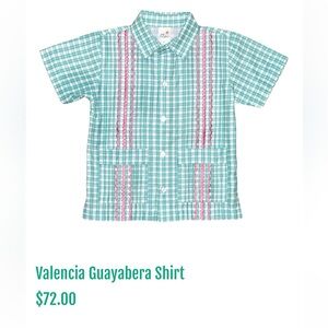 Six Honeybees - Valencia Guayabera Shirt - Size: 4T